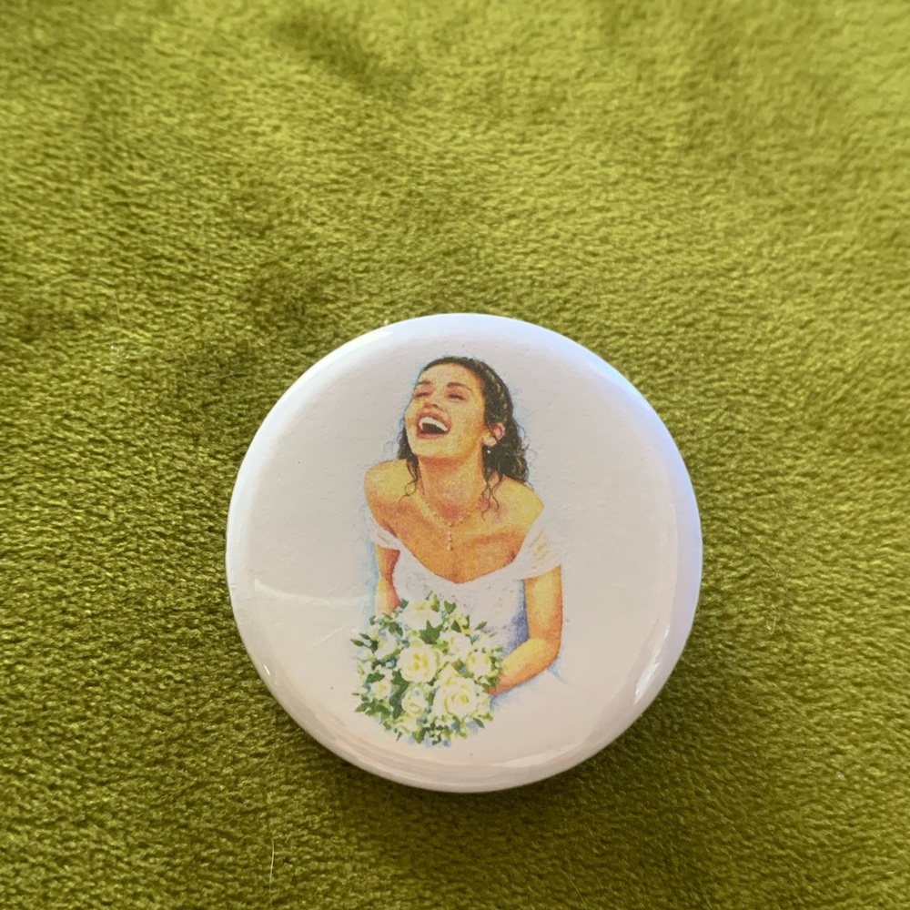 Mamma Mia Broadway Abba Musical Playbill Cover Logo Button